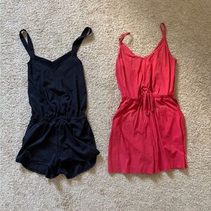 Set of 2 Lululemon rompers - size 2 - Handle the Heat & older style